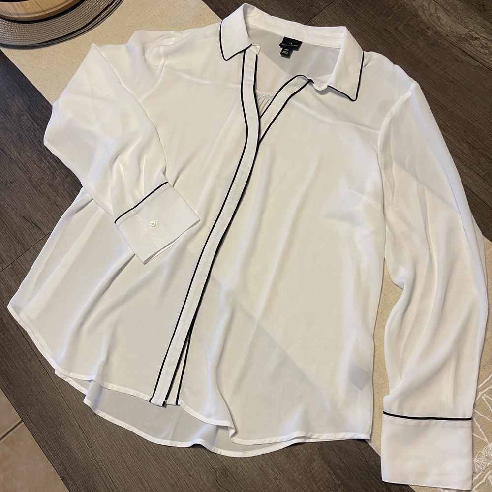 Worthington Sheer Blouse